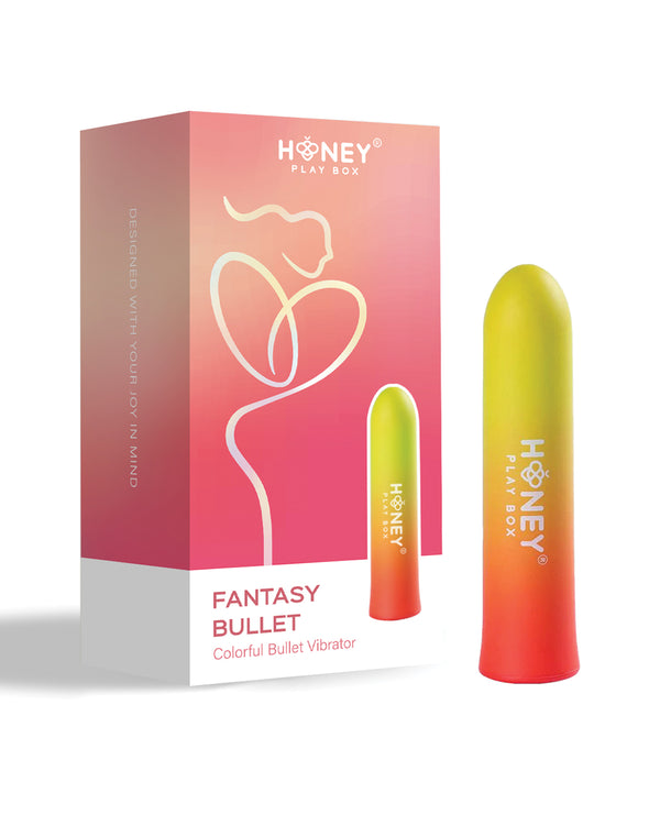 Fantasy Color Gradient Bullet Vibrator - Dark Yellow