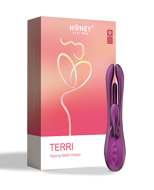 Terri App Controlled Kinky Finger Tapping Rabbit Vibrator