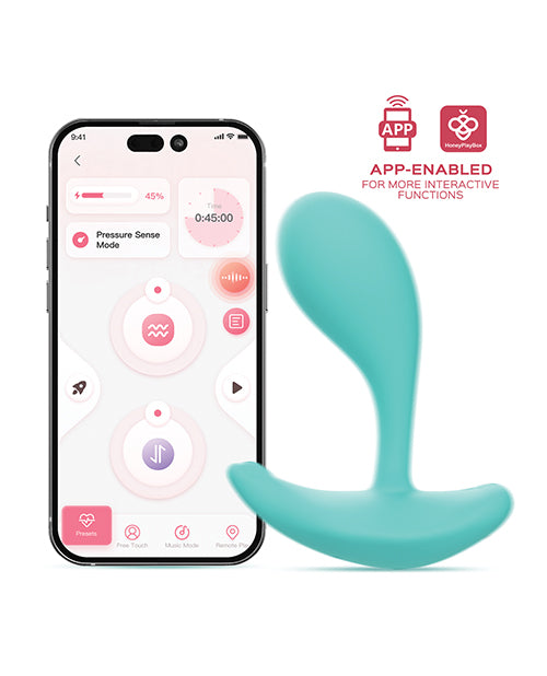 Oly 2 Pressure Sensing App-Enabled Wearable Clit & G Spot Vibrator – Blue
