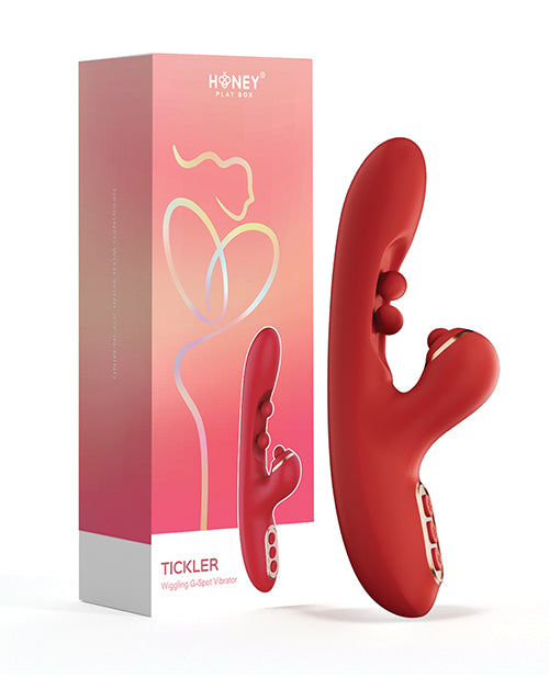 Tickler Wiggling G-Spot Vibrator & Tapping Clitoral Stimulator