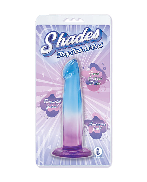 Shades Jelly TPR Gradient Dong Small - Blue/Purple