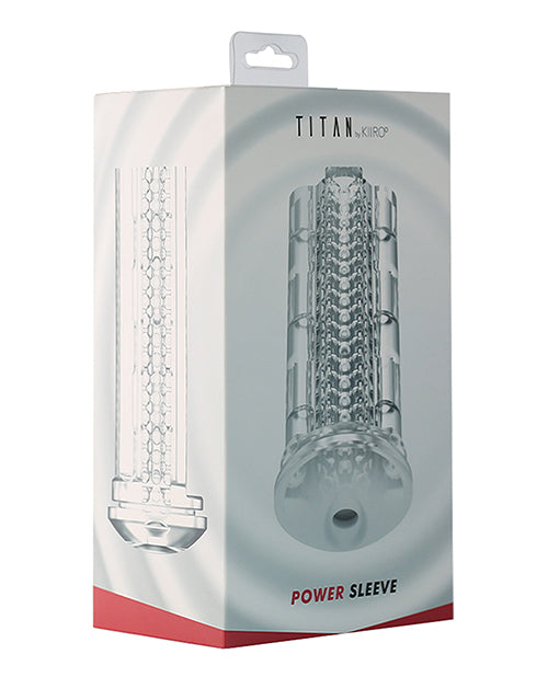 Kiiroo Power Sleeve for Titan - Clear