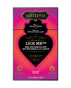 Kama Sutra Lick Me Sex to Go Kit