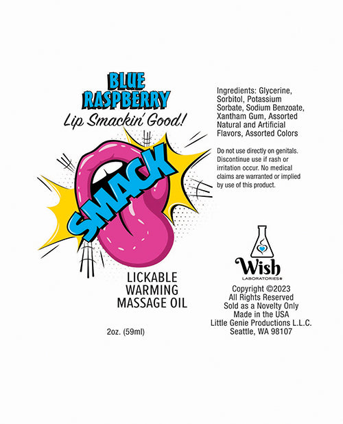 Smack Warming Massage Oil