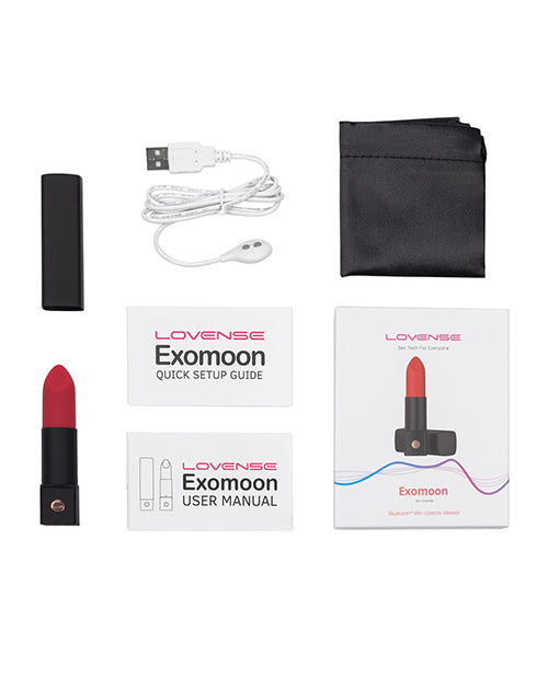 Lovense Exomoon Lipstick Vibe – Red