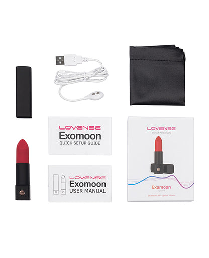 Lovense Exomoon Lipstick Vibe – Red