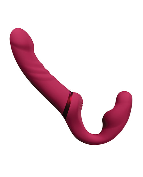 Lovense Lapis Vibrating Strapless Strap On - Pink