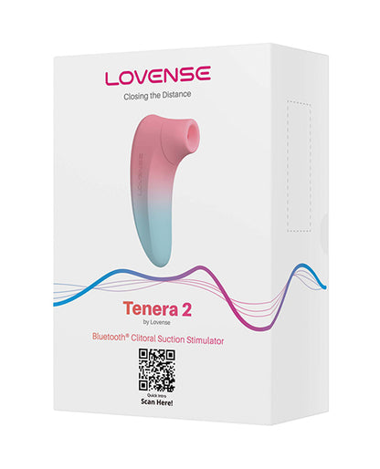 Lovense Tenera 2 Bluetooth Clitoral Suction Stimulator – Pink/Blue
