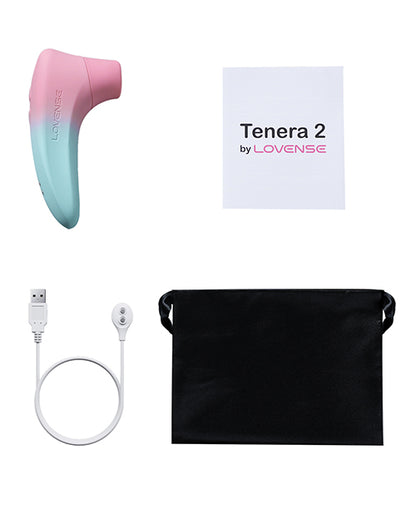 Lovense Tenera 2 Bluetooth Clitoral Suction Stimulator – Pink/Blue