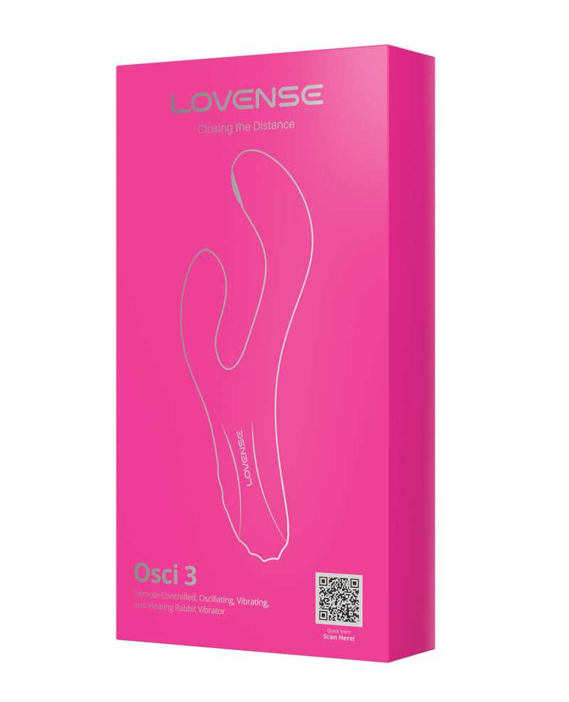 Lovense Osci 3 Oscillating G-Spot Vibrator - Pink