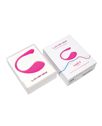 Lovense Lush 3.0 Sound Activated Camming Vibrator – Pink