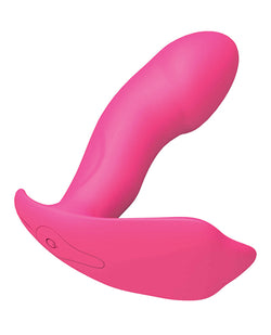 Dorcel Secret Clit Dual Stim Heating and Voice Control - Pink