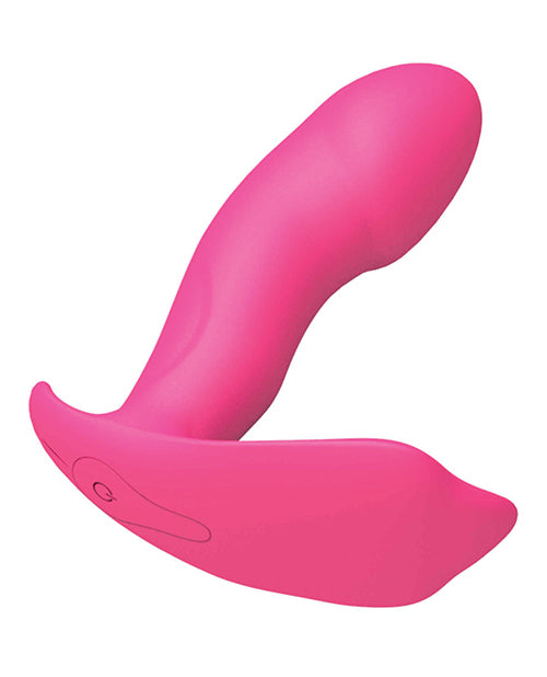 Dorcel Secret Clit Dual Stim Heating and Voice Control - Pink