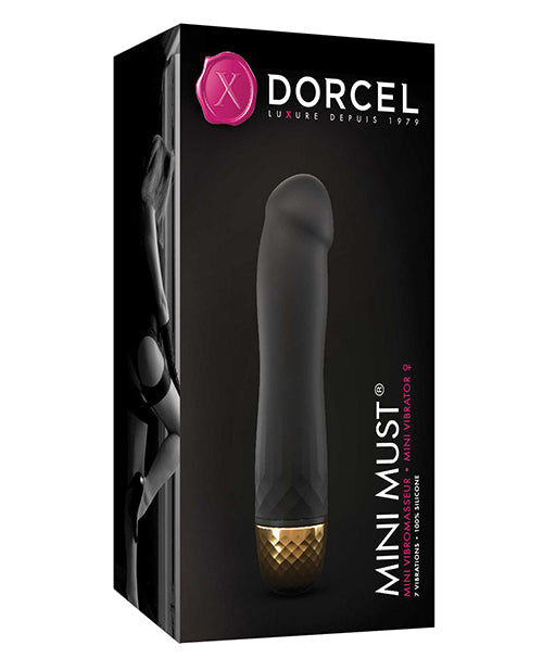 Dorcel Mini Must Vibrator – Black/Gold