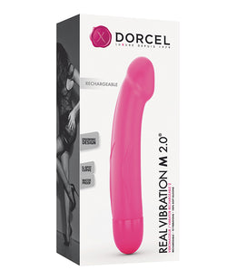 Dorcel Real Vibration M 8.6" Rechargeable - Pink