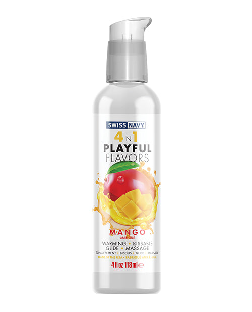 Swiss Navy 4 In 1 Playful Flavors Mango