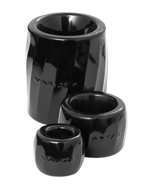 Maxtasy Performance Rings - Black Set of 3