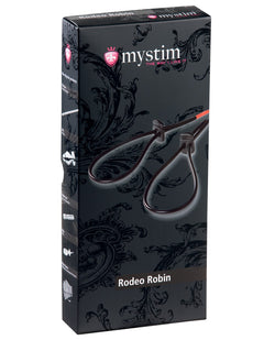 Mystim Rodeo Robin Penis & Testicle Strap Set - Black Ship My Sex Toys Mystim Rodeo Robin Penis & Testicle Strap Set - Black Ship My Sex Toys