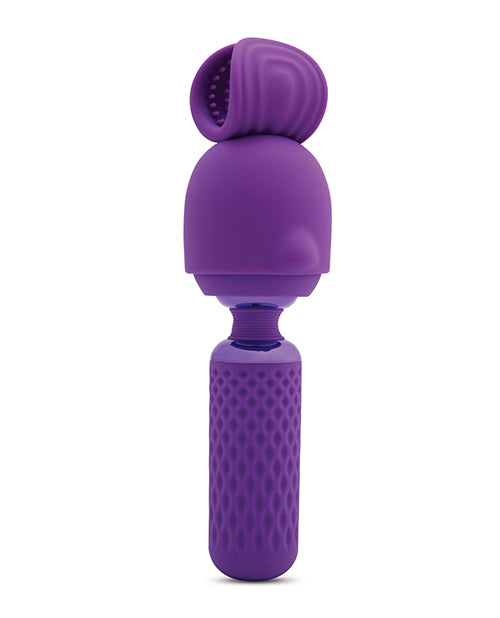 Nu Sensuelle Harlow Mini Wand w/Masturbator Attachment