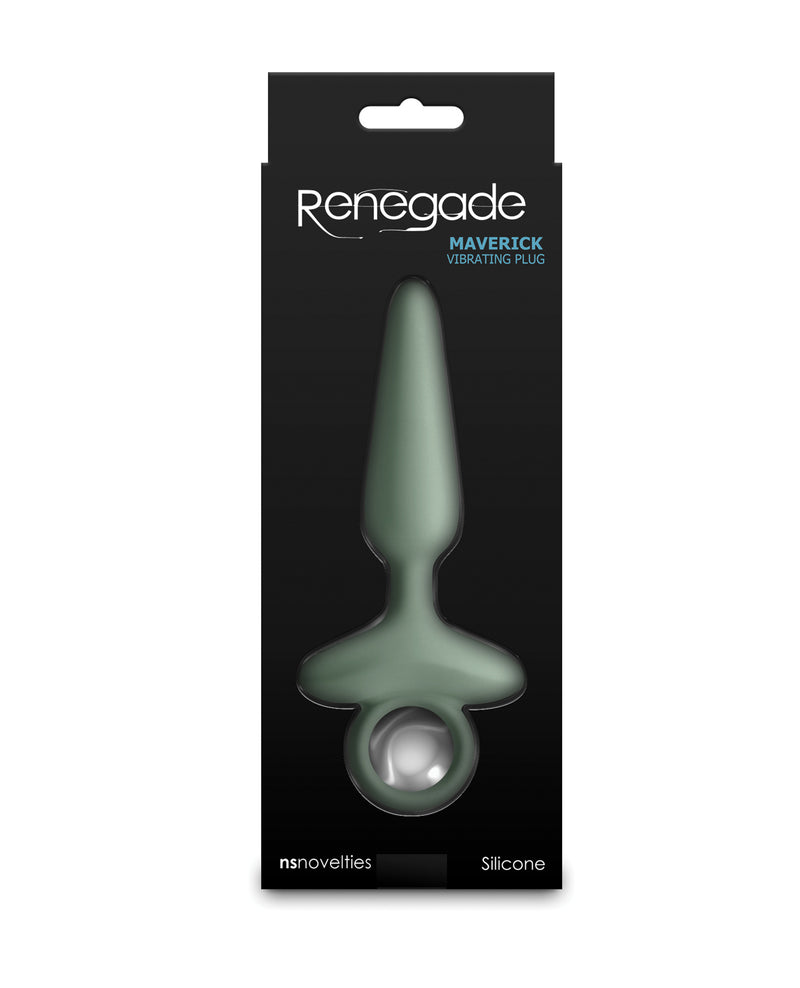 Renegade Maverick Vibrating Anal Plug - Sage