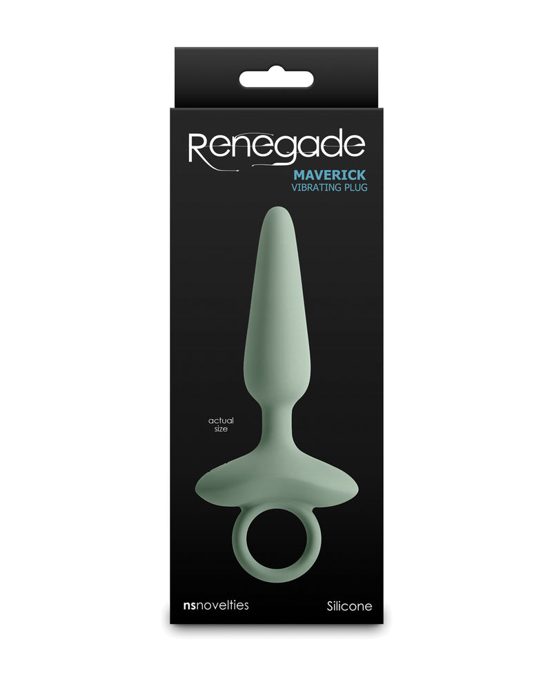 Renegade Maverick Vibrating Anal Plug - Sage