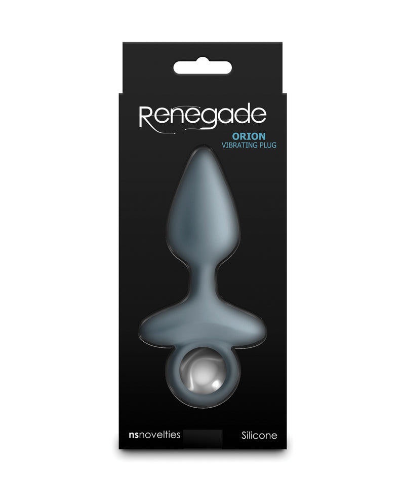 Renegade Orion Vibrating Anal Plug - Gray