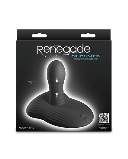 Renegade Thrust & Grind Thrusting Grinder Pad – Black