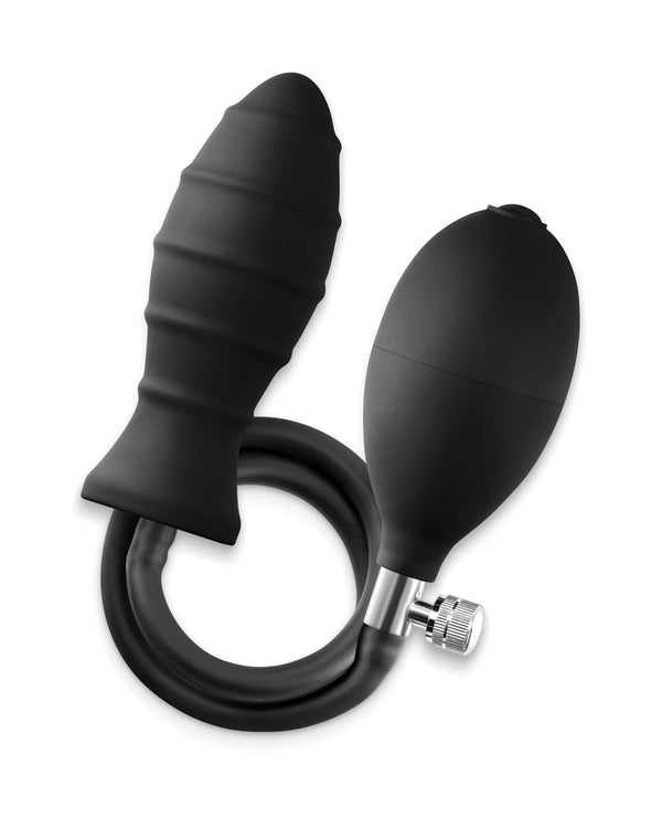 Renegade Inflataplay Inflatable Anal Plug - Black