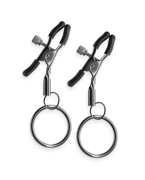 Bound Nipple Clamps - Gunmetal