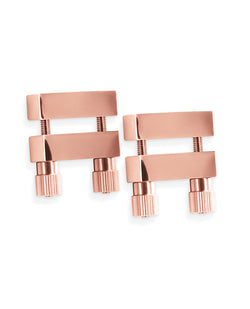 Bound Nipple Clamps - Rose Gold