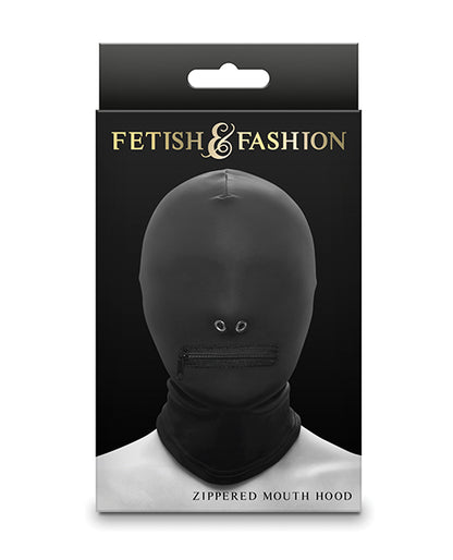Taboo Zippered Mouth Hood