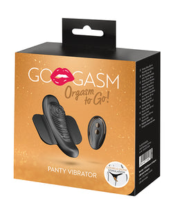 GoGasm Panty Vibrator - Black