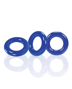 Oxballs Willy Rings - Blue Pack of 3