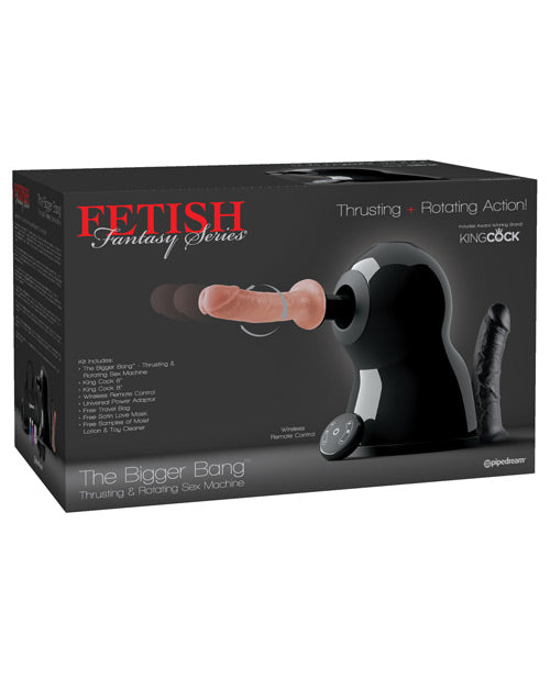 Fetish Fantasy Series the Bigger Bang Thrusting & Rotating Sex Machine