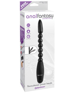 Anal Fantasy Collection Flexa Pleaser Power Beads - Black