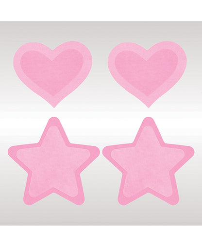 Peekaboos Glow In The Dark Hearts & Stars - 2 Pairs