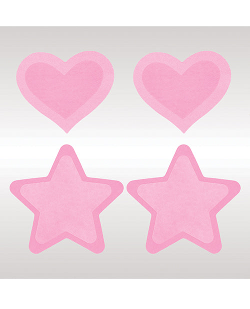 Peekaboos Glow In The Dark Hearts & Stars - 2 Pairs