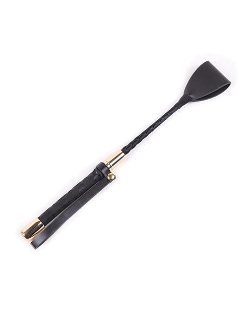 Plesur 12" Riding Crop - Black