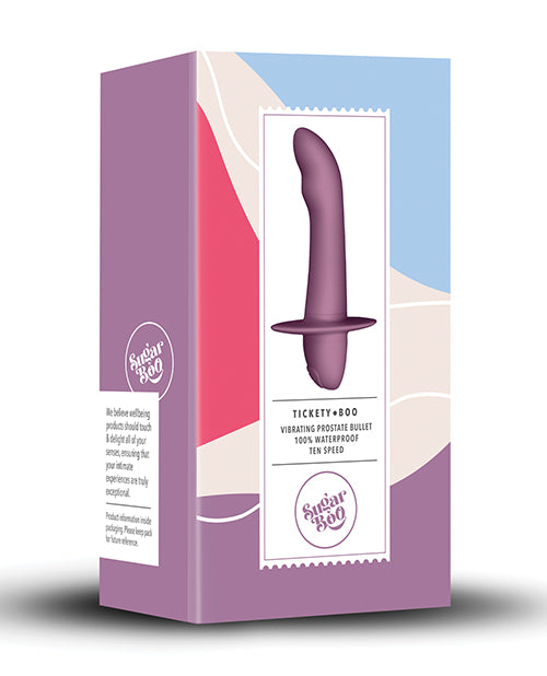 SugarBoo Tickety Boo Vibrating Prostate Bullet - Mauve