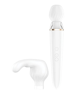 Satisfyer Double Wand-er - White