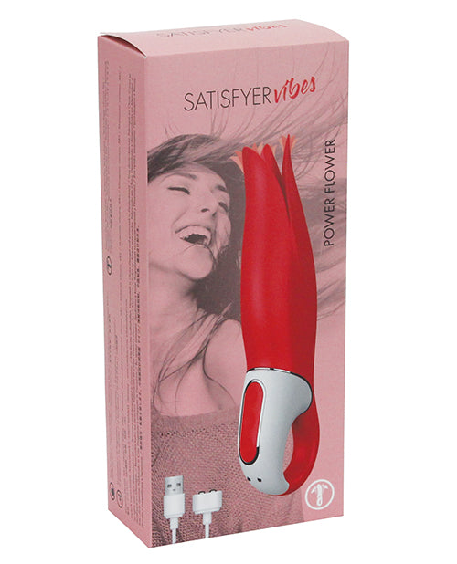 Satisfyer Vibes Power Flower - Red