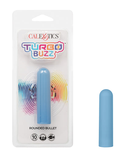 Turbo Buzz Rounded Bullet Stimulator – Blue