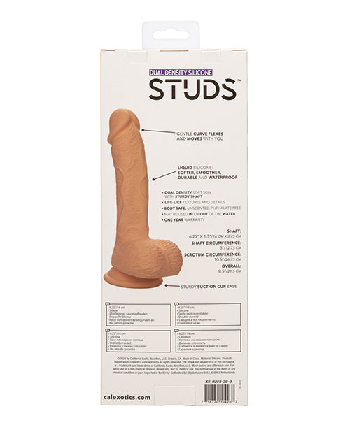 Studs Dual Density Silicone Dildo