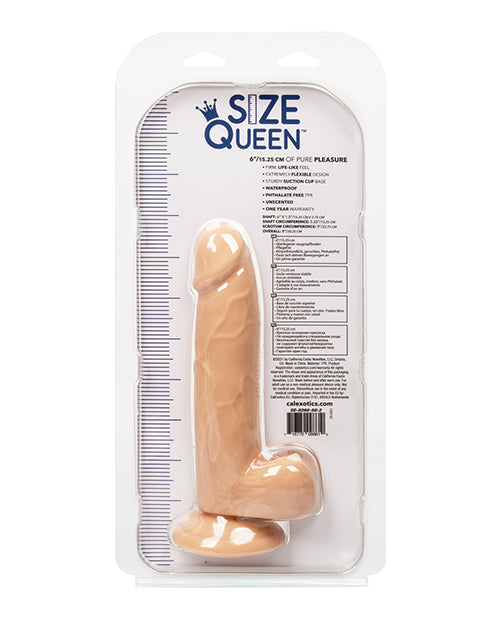 Size Queen 6" Dildo