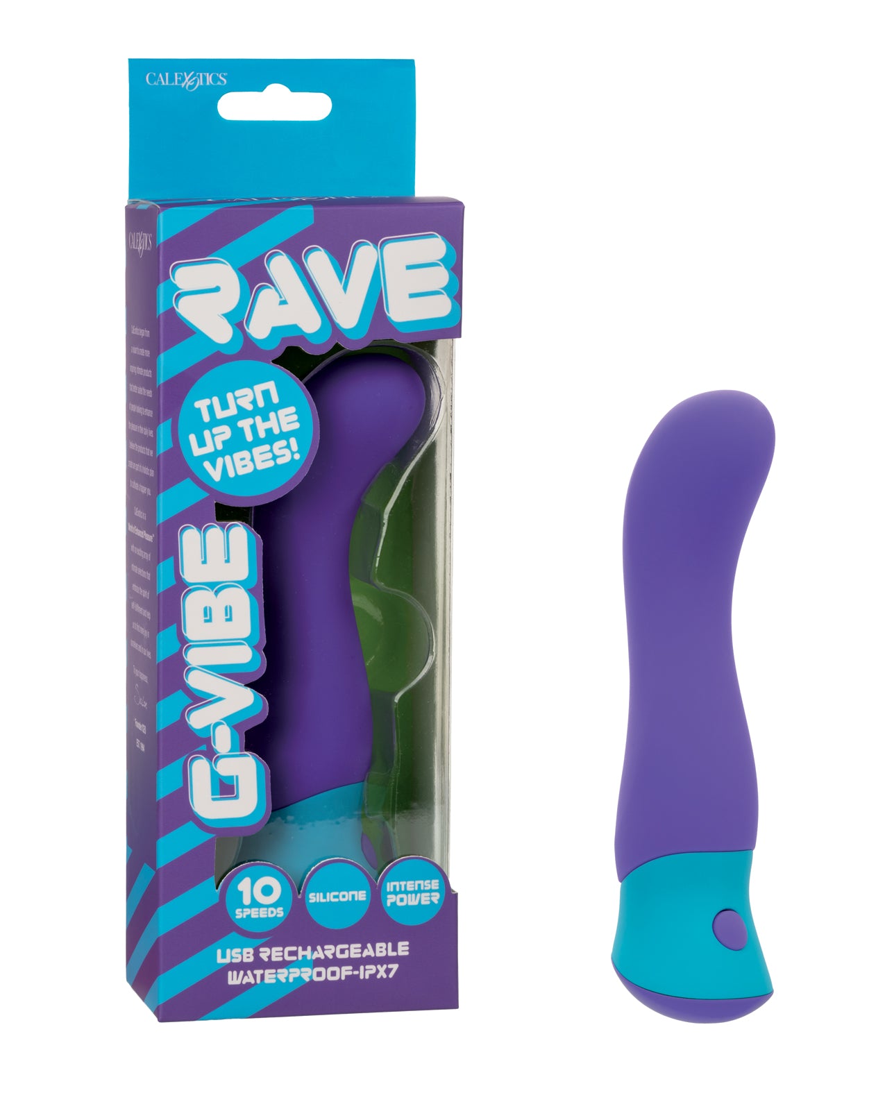 Rave G-Vibe Curved Massager – Purple/Blue