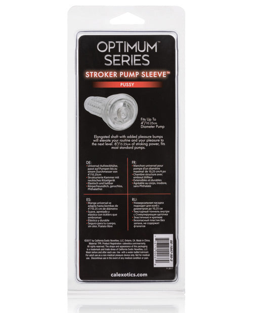 Optimum Series Stroker Pump Sleeve