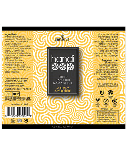 Handipop Hand Job Massage Gel - 4.2 Oz
