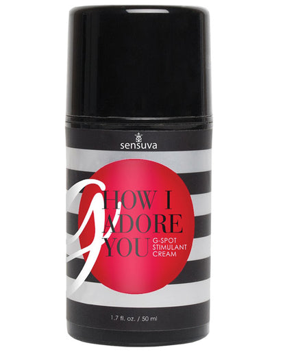 Sensuva G, How I Adore You – 1.7 oz G-Spot Stimulant Gel