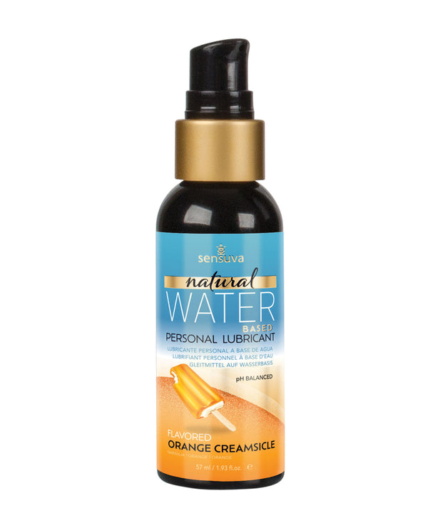 Sensuva Natural Water Based Personal Moisturizer - 1.93 oz Orange Creamsicle