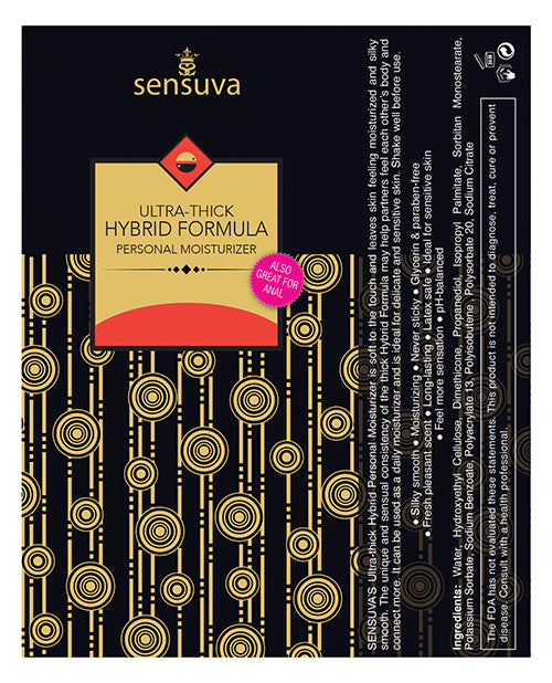 Sensuva Ultra Thick Hybrid Personal Moisturizer